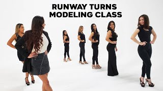 Modeling Class  Learn Catwalk  How To Walk The Runway Like A Model [upl. by Allertse]