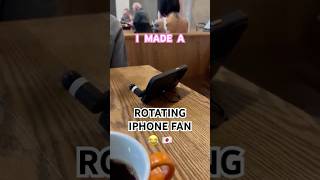 🇯🇵 How I Made a 360 Rotating iPhone Fan 😂 [upl. by Delanie929]