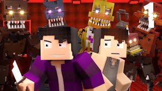 Afton Family  Minecraft FNaF Animated Music Video Remix by APAngryPiggy  Shattered Souls 1 [upl. by Blood]