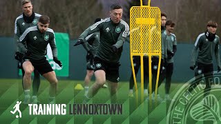 Training at Lennoxtown  Celtics final training session of 2022 before Glasgow Derby in New Year [upl. by Ring]