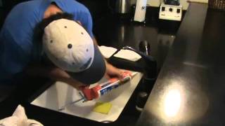 How to recaulk an undercounter sink edge [upl. by Boniface255]