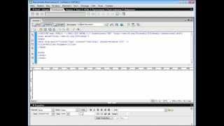 Как работать с Macromedia Dreamweaver 8часть1 [upl. by Lewellen]