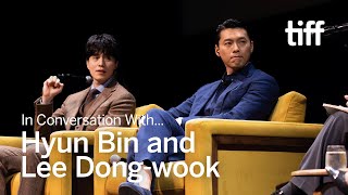 In Conversation With Hyun Bin and Lee Dongwook  TIFF 2024 [upl. by Atikal]