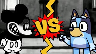 MUGEN Battles  S Mouse vs Bluey [upl. by Ogren]