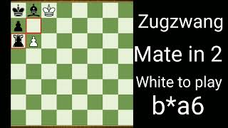 zugzwang combination mate in 2 [upl. by Akinahs966]