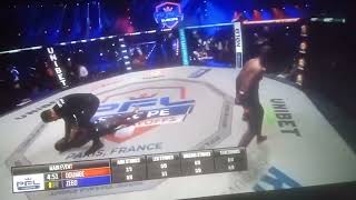 CÉDRIC DOUMBÉ VS JORDAN ZEBO KO EN 9 SECONDES [upl. by Nahgrom]