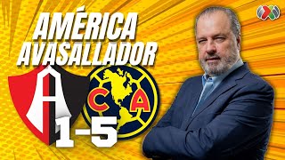 AMÉRICA AVASALLADOR  Atlas vs Club América  Torneo Clausura 2024 Liga MX [upl. by Yeoj223]