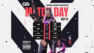 OOREDOO NATION VALORANT SEASONAL CHAMPIONSHIP DAY 10  SEMI FINALS 1 [upl. by Siloum]