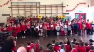 Welsh National Anthem  St Davids Day [upl. by Ahel]