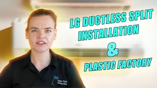 Ductless AC Installation amp Heat Exchanger Back Flush  HVAC Vlog [upl. by Theresita]