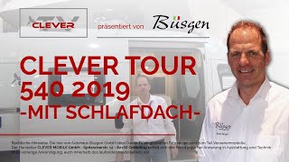 Clever Tour 540 mit Schlafdach 2019 [upl. by Flight228]