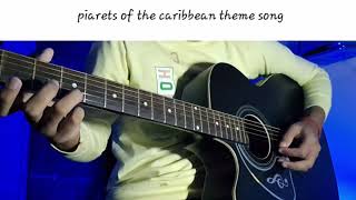 Guitar Cover  Pirates Of The Caribbean Theme Song  Debayan Banerjee  🎸 🎶 🎵 🎼 [upl. by Earezed]