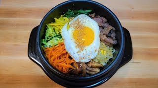 How to Make Dolsot Bibimbap 돌솥비빔밥  Korean Stone Pot Rice Bowl [upl. by Ythomit]