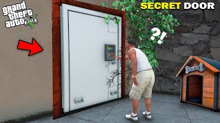 Franklin Found A Secret Button Inside His House In Gta 5 [upl. by Bratton]