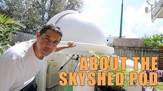 Sky Shed Pod Tour  A Cheap Backyard Observatory [upl. by Garbe368]