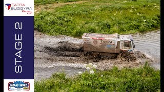 TATRA BUGGYRA RACING on SILKWAY 2017  Stage 2  KOLOMY 7th [upl. by Arotak706]