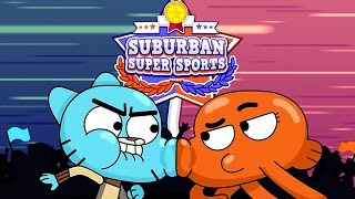 The Amazing World of Gumball  SUBURBAN SUPER SPORTS Cartoon Network Games [upl. by Asilec]