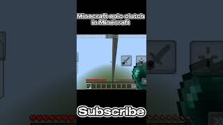 Minecraft impossible👿clutchminecraft herobrine gaming popular viral [upl. by Yllib449]