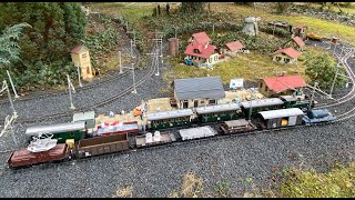 LGB Gartenbahn  RhB Museumszüge auf Jahresabschlussfahrt 2023 [upl. by Traver]