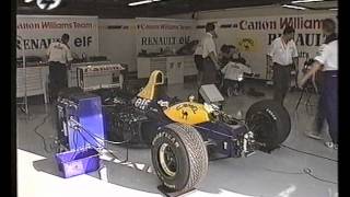 Williams active suspension video 1993 [upl. by Adnulahs628]