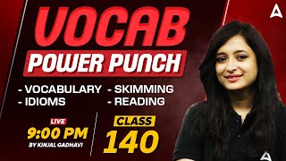 Most Important Vocabulary for Bank Exams  SBI  IBPS  RBI  15 Minute 140 Vocab Show by Kinjal [upl. by Okomom]