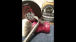 Shave Video  401 Paradigm Salient Barrister and Mann Passiflora Shave Soap [upl. by Tonneson]