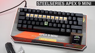 Unboxing Steelseries Apex 9 Mini Gaming Keyboard with Call of Duty Modern Warfare II Keycap  ASMR [upl. by Luaped]