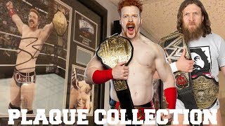 My FULL WWE Plaque Collection 2017 [upl. by Lenox111]