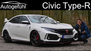 Honda Civic Type R FULL REVIEW GT FK8 20182019 Sound amp Acceleration  Autogefühl [upl. by Ahsined]