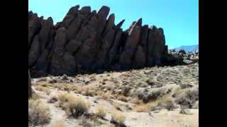 Lone Pine Alabama Hills Ca GUNGA DIN Battle Site Tour [upl. by Gilliette]