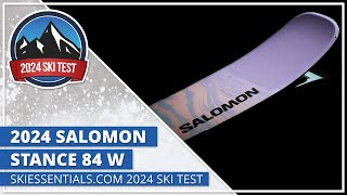 2024 Salomon Stance 84 W  SkiEssentialscom Ski Test [upl. by Daniala]