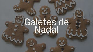 Recepta de galetes de Nadal per fer amb nens  betevé [upl. by Vena]