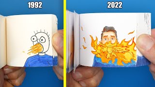 Remaking My Favorite Flipbook 30 YEARS LATER [upl. by Refinney]