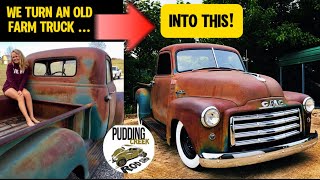 We turn a Kansas barn find into the Pudding Creek shop truck [upl. by Drucy]