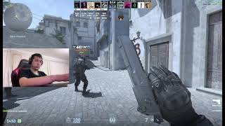 CS 2 High ELO FACEIT GAMEPLAY  MIRAGE [upl. by Elahcar]