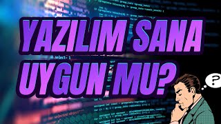 YAZILIM SANA GÖRE Mİ TEST ET [upl. by Acinnod655]