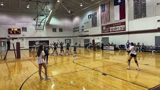 Leander Middle School 8th Grade Volleyball A Team vs Hernandez Middle School [upl. by Odranar442]