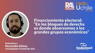 Financiamiento electoral quotEn los bloques de derecha donde observamos los grandes grupos económicosquot [upl. by Narud]