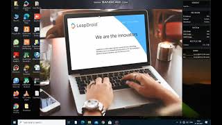 How to transfer photos and media files in leapdroid emulator pclaptop [upl. by Merton709]