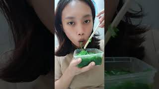 asmr makan wakame  rumput laut  ternyata enak juga mukbang asmr wakame viralvideo [upl. by Kristen]