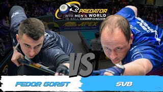 LAST 16 • 2024 PREDATOR WPA MENS WORLD 10BALL • FEDOR GORST VS SHANE VAN BOENING [upl. by Nyad765]