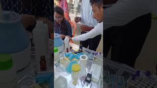 Blood test trending bloodsample bloodsugar test collegecampus Manoj Sir Vlogs Viral Short [upl. by Akcire57]