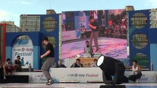 Born win vs Tazo  Quarter Final  GyeongNam BBOY Festival 2011 [upl. by Tamarah]