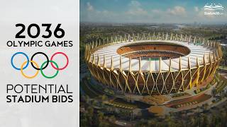 🌍 2036 Olympic Games Potential Stadium Bids [upl. by Ashman972]