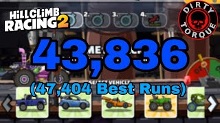 43836 Points in RollerBill 47404 Best Runs  Hill Climb Racing 2 [upl. by Trofmoc]