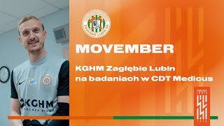 Miedziowi wzięli udział w badaniach z okazji akcji Movember [upl. by Dolley589]