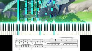 Genshin Impact  Caelestinum Finale Termini Piano Cover with Sheet Music [upl. by Kati772]