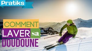 Ski  Snowboard  Comment laver sa veste doudoune  Sport [upl. by Enyallij]