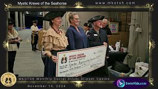 MKOTSH Mystic Krewe of the Seahorse November Social Silver Slipper Casino Bay St Louis Mississippi [upl. by Chickie890]