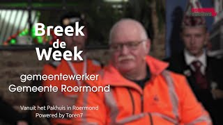 Jan Wolter gemeentewerker van het oude stempel man van de straat  Breek de Week [upl. by Yzmar]